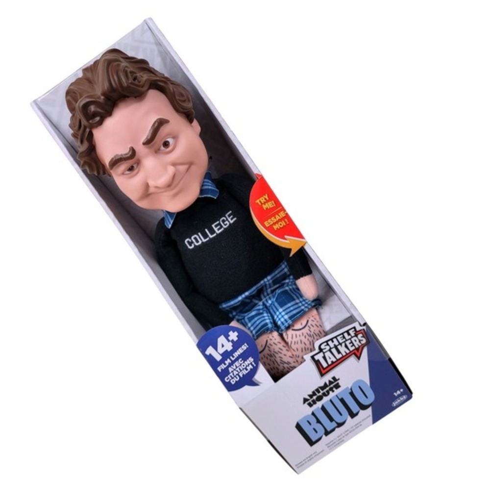 Animal House Bluto Doll 14+ Film Lines Talking Collectible Toy - Shelf Talkers